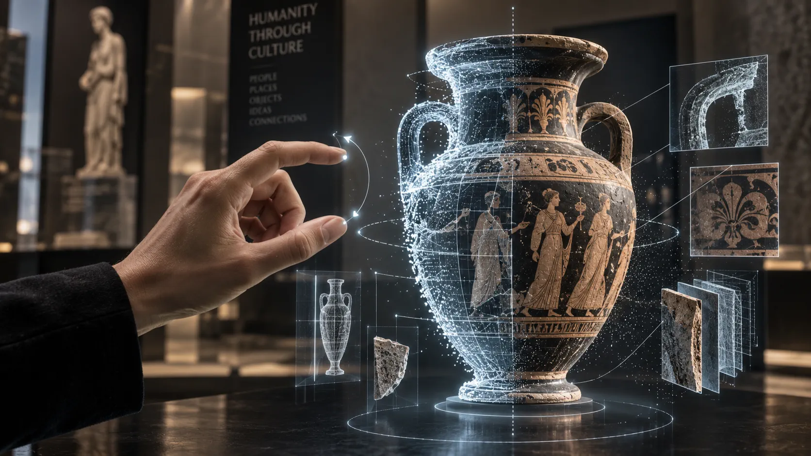 Ziyaretçi ve holografik anlatı